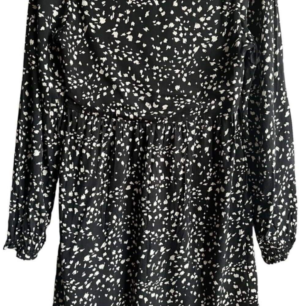 Park & Fifth Dress Size XS Black and White Midi Made in Canada 🇨🇦 - Picture 12 of 16